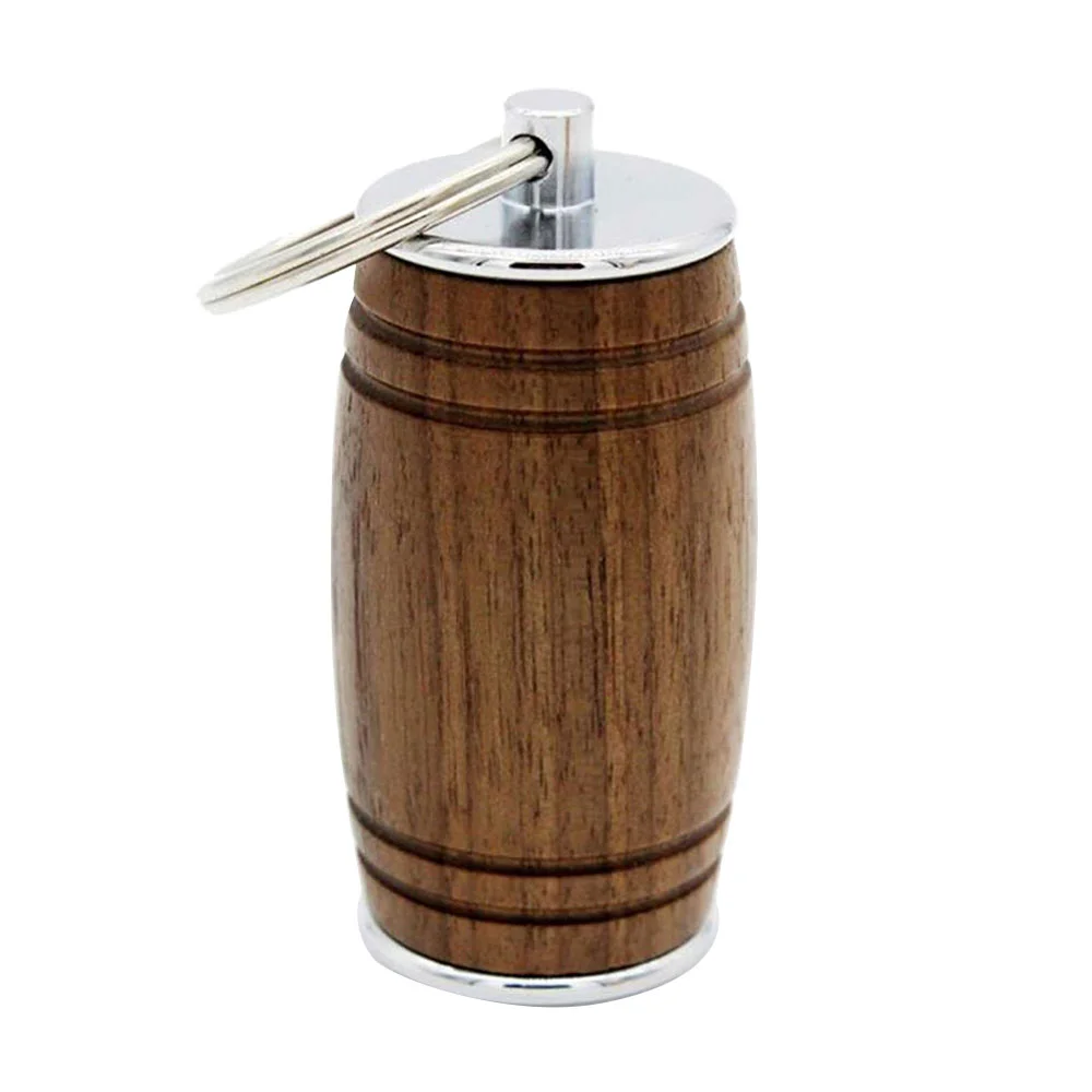 Флешка Деревянная Бочка Пива Beer Barrel F36 коричневая 32 Гб - фото 1