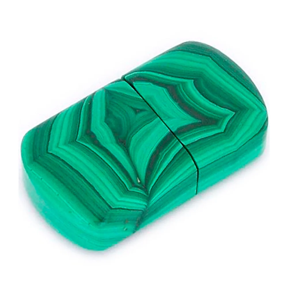 Флешка Каменная Малахит Malachite Stone D G282 зеленая 256 Гб - фото 1