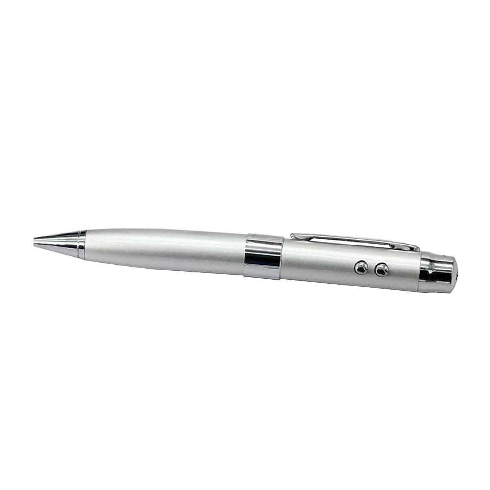 Флешка Металлическая Ручка Лазерная указка WBR Pen Laser Pointer R44 серебряный 256 ГБ - фото 6