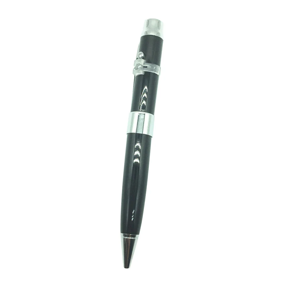 Флешка Металлическая Ручка Лазерная указка WBR Pen Laser Pointer R44 черный 32 ГБ - фото 2