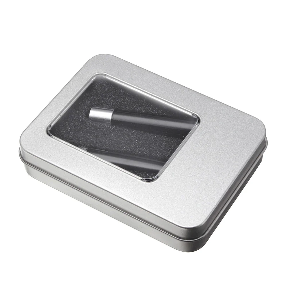 Флешка Металлическая Ручка Лазерная указка WBR Pen Laser Pointer R44 черный 32 ГБ - фото 3