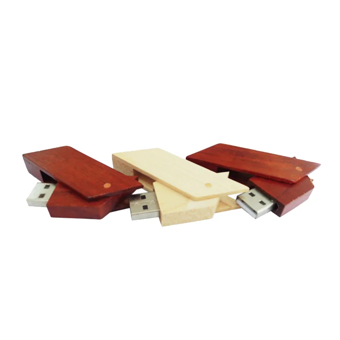 Флешка Деревянная Твистер Шарп Twister Sharp Wood F46 коричневый 32 Гб - фото 2