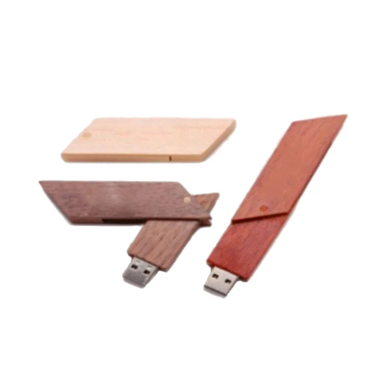 Флешка Деревянная Твистер Шарп Twister Sharp Wood F46 коричневый 128 Гб - фото 5