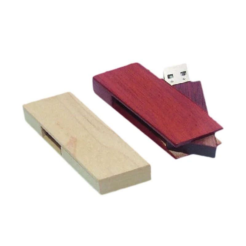 Флешка Деревянная Твистер Шарп Twister Sharp Wood F46 коричневый 256 Гб - фото 3