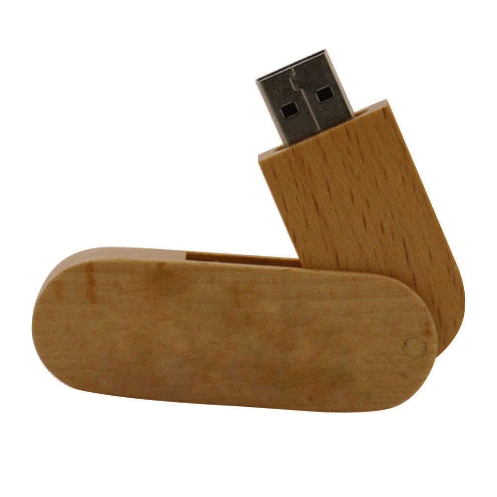 Флешка Деревянная Твистер Элеганс Twister Elegance F50 бежевый 4 Гб - фото 10
