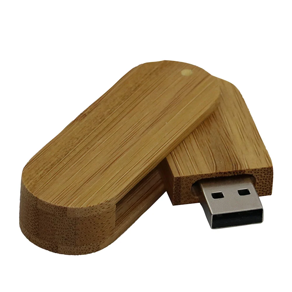 Флешка Деревянная Твистер Элеганс Twister Elegance F50 бежевый 8 Гб - фото 2