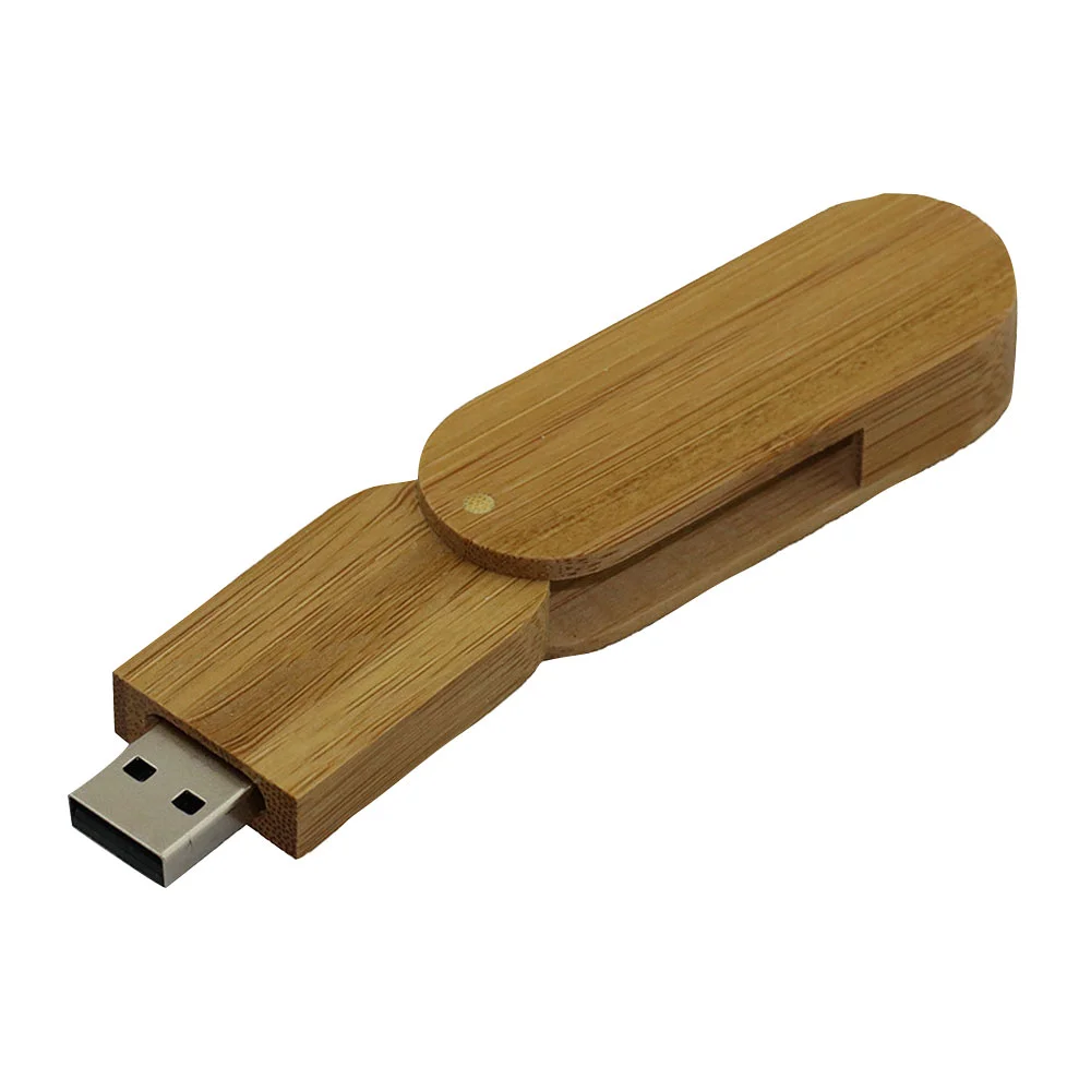 Флешка Деревянная Твистер Элеганс Twister Elegance F50 бежевый 8 Гб - фото 3