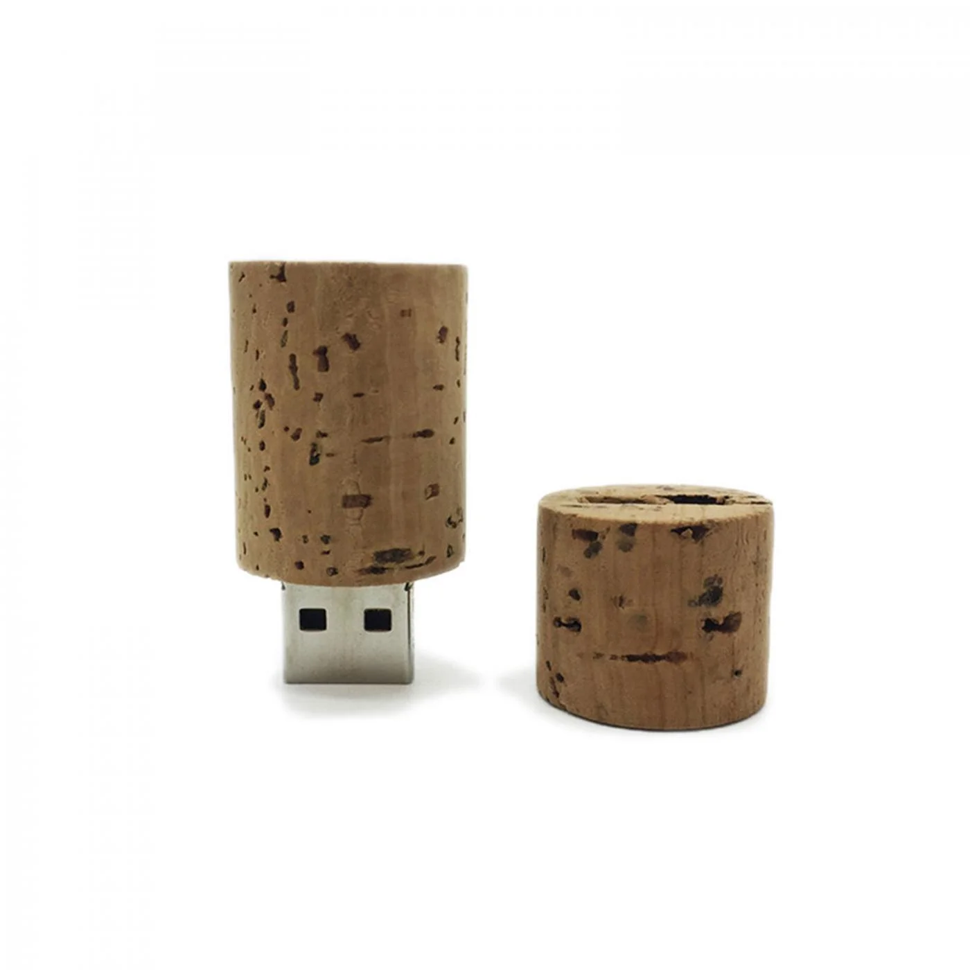 Флешка Деревянная Пробка от вина Cork Wine F51 коричневая 4 Гб - фото 6