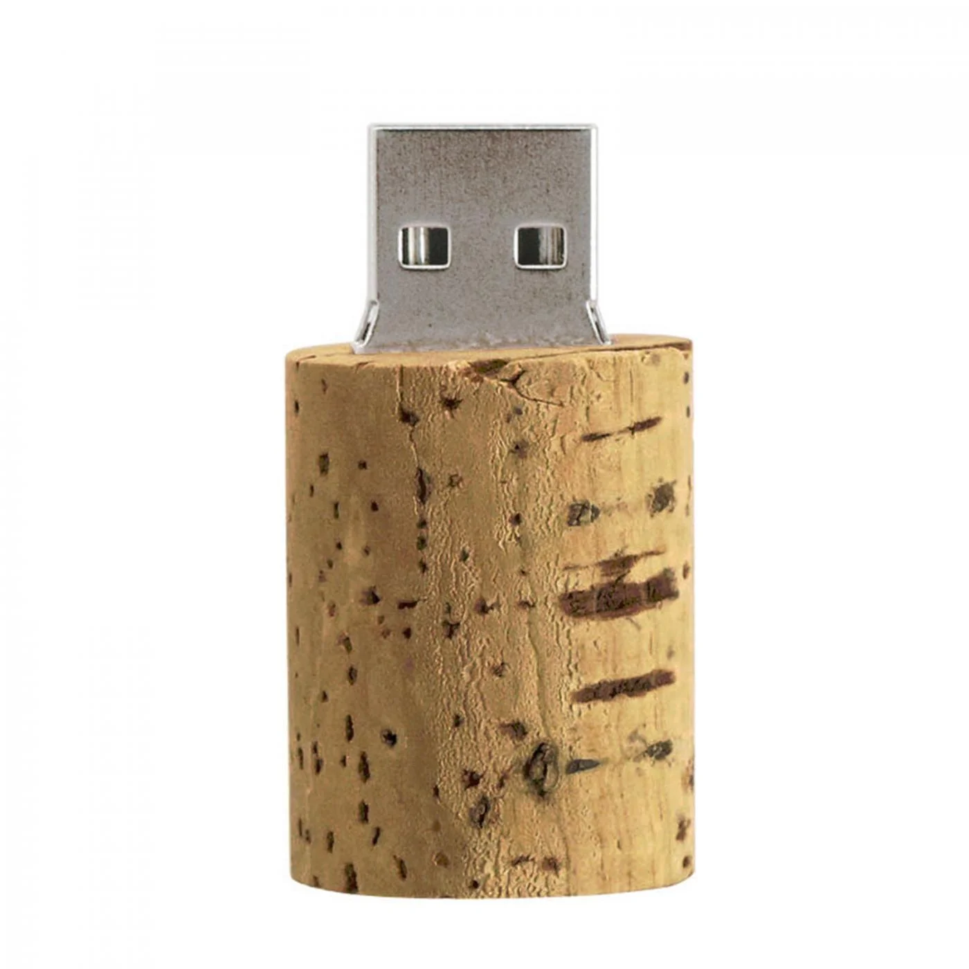 Флешка Деревянная Пробка от вина Cork Wine F51 бежевая 8 Гб - фото 9