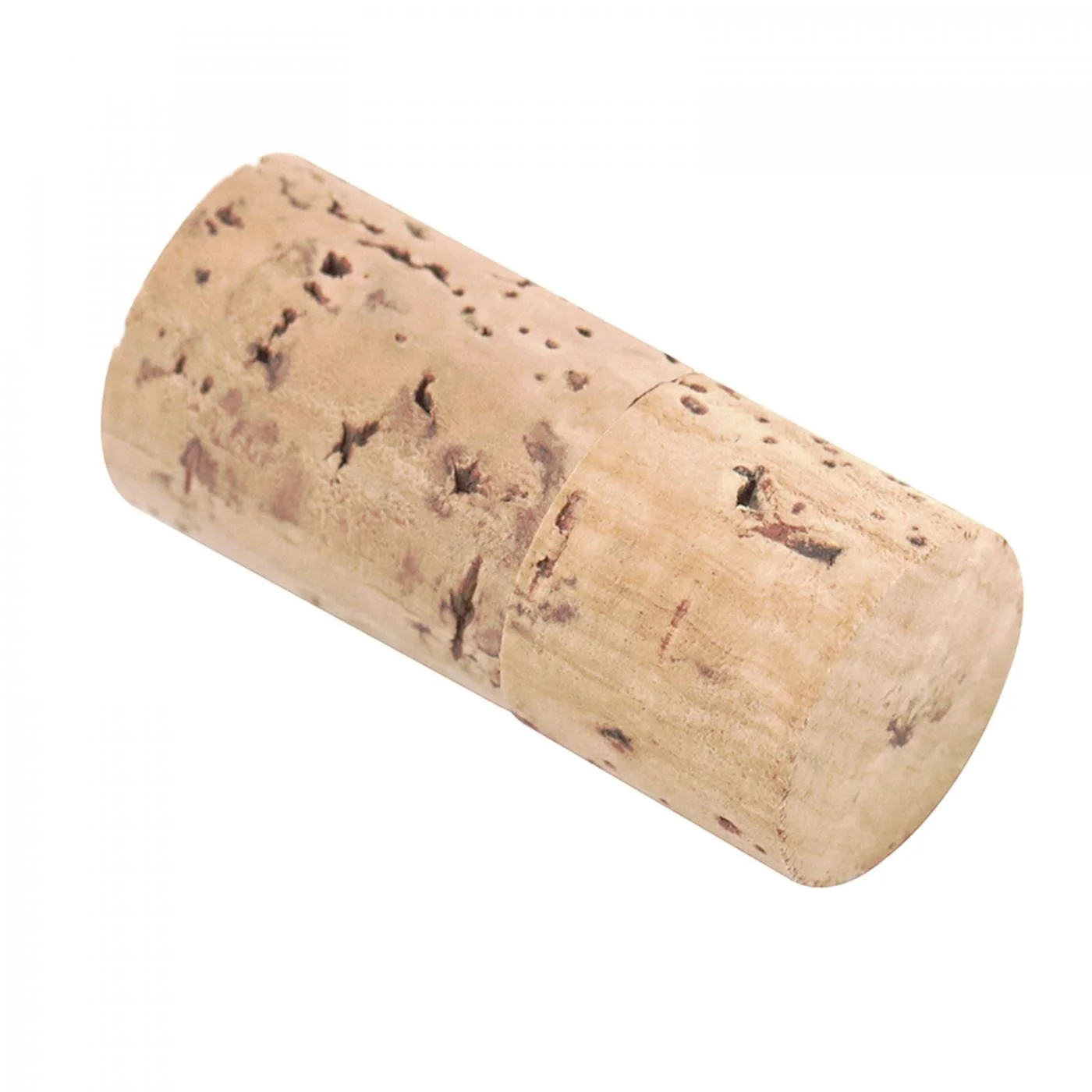 Флешка Деревянная Пробка от вина Cork Wine F51 белая 512 Гб - фото 4