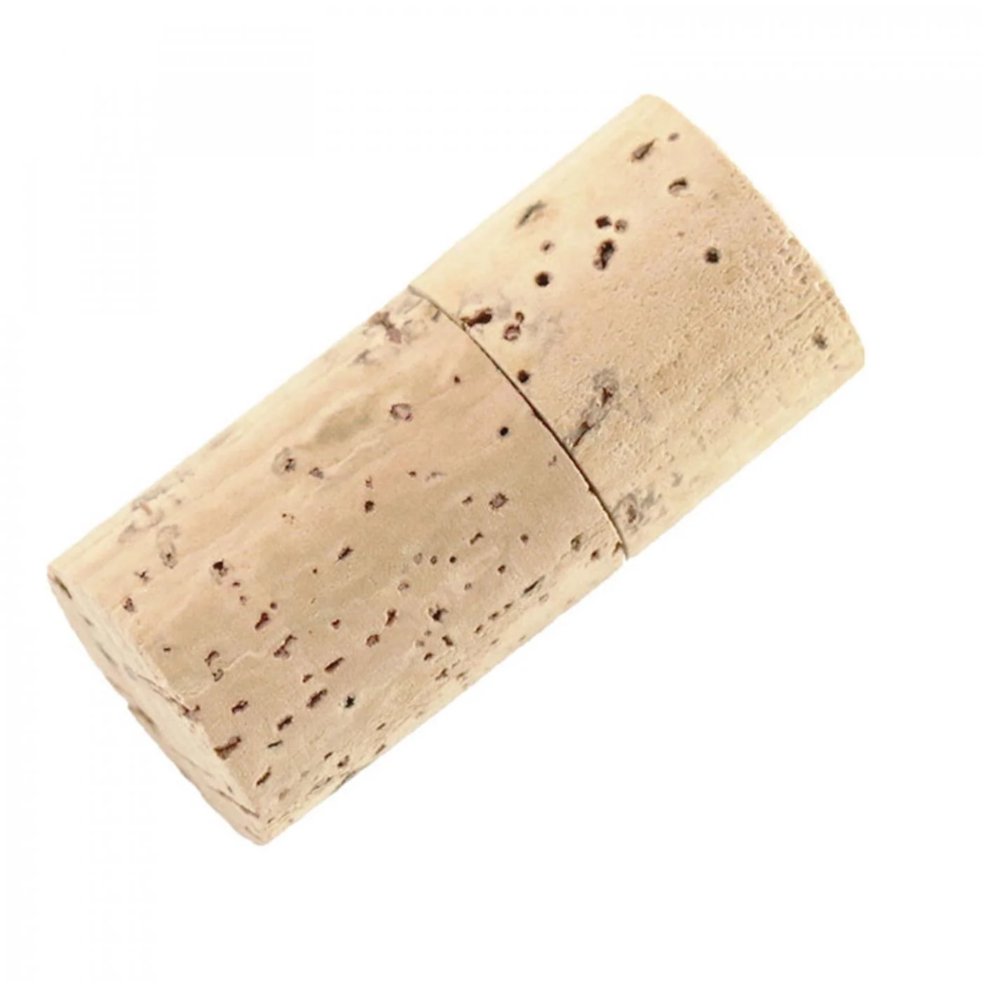 Флешка Деревянная Пробка от вина Cork Wine F51 белая 2 Гб - фото 6
