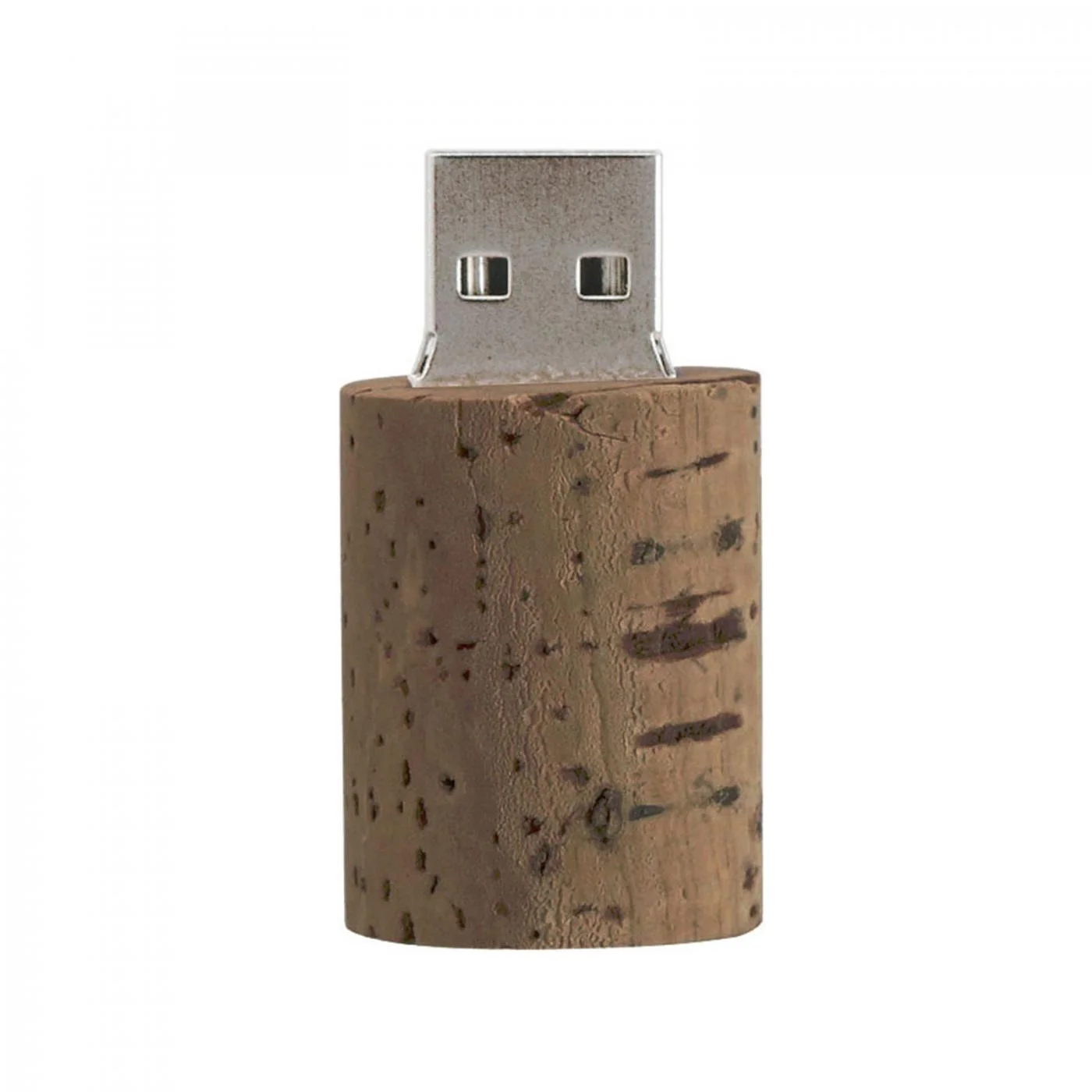 Флешка Деревянная Пробка от вина Cork Wine F51 коричневая 1 Гб - фото 7