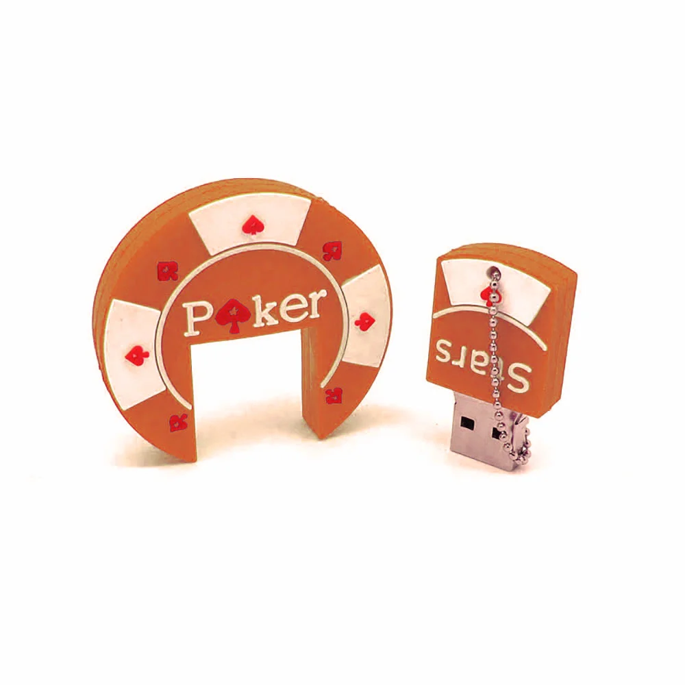Флешка Резиновая Фишка Poker Stars Q53 - фото 8