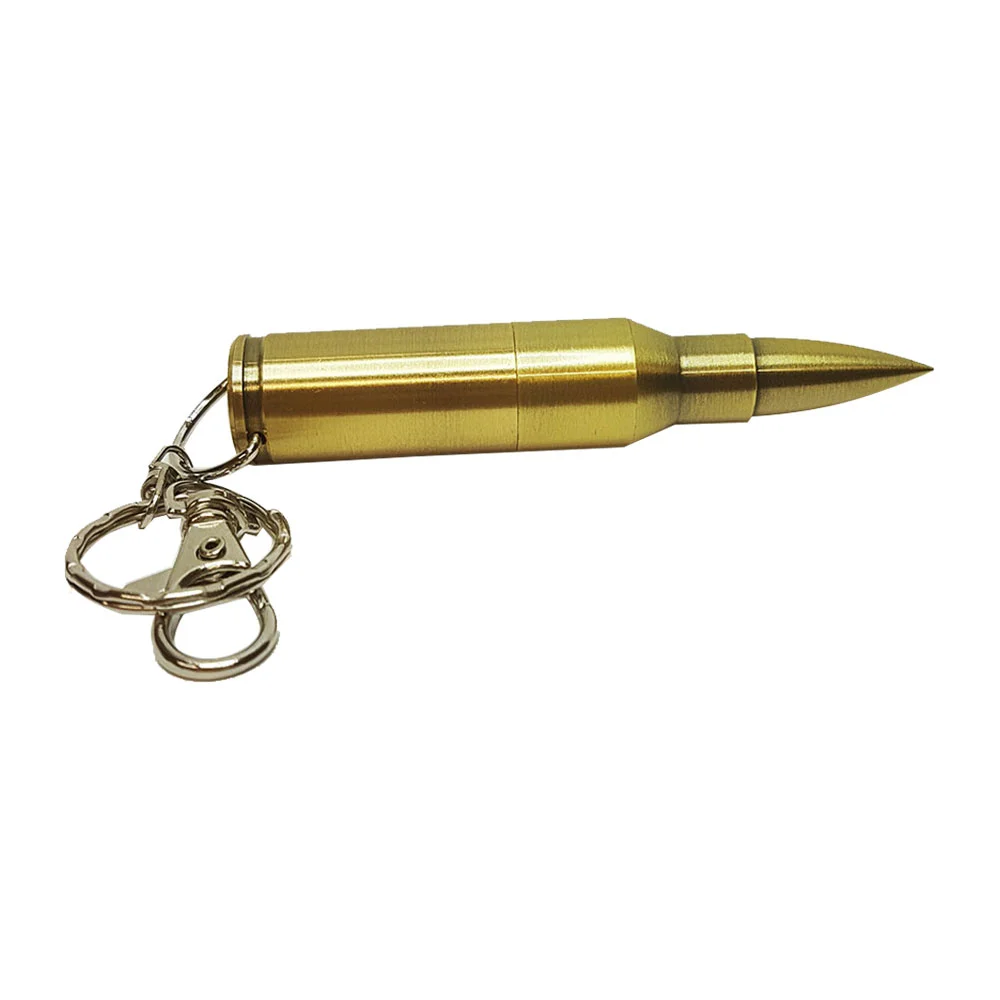Флешка Металлическая Пуля Bullet R55 бронзовый 32 Гб - фото 5