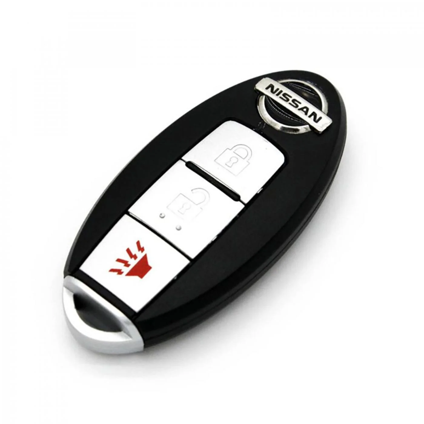 Флешка Пластиковая Автомобильный ключ Ниссан Nissan Car Key S58 черная 4 Гб - фото 9