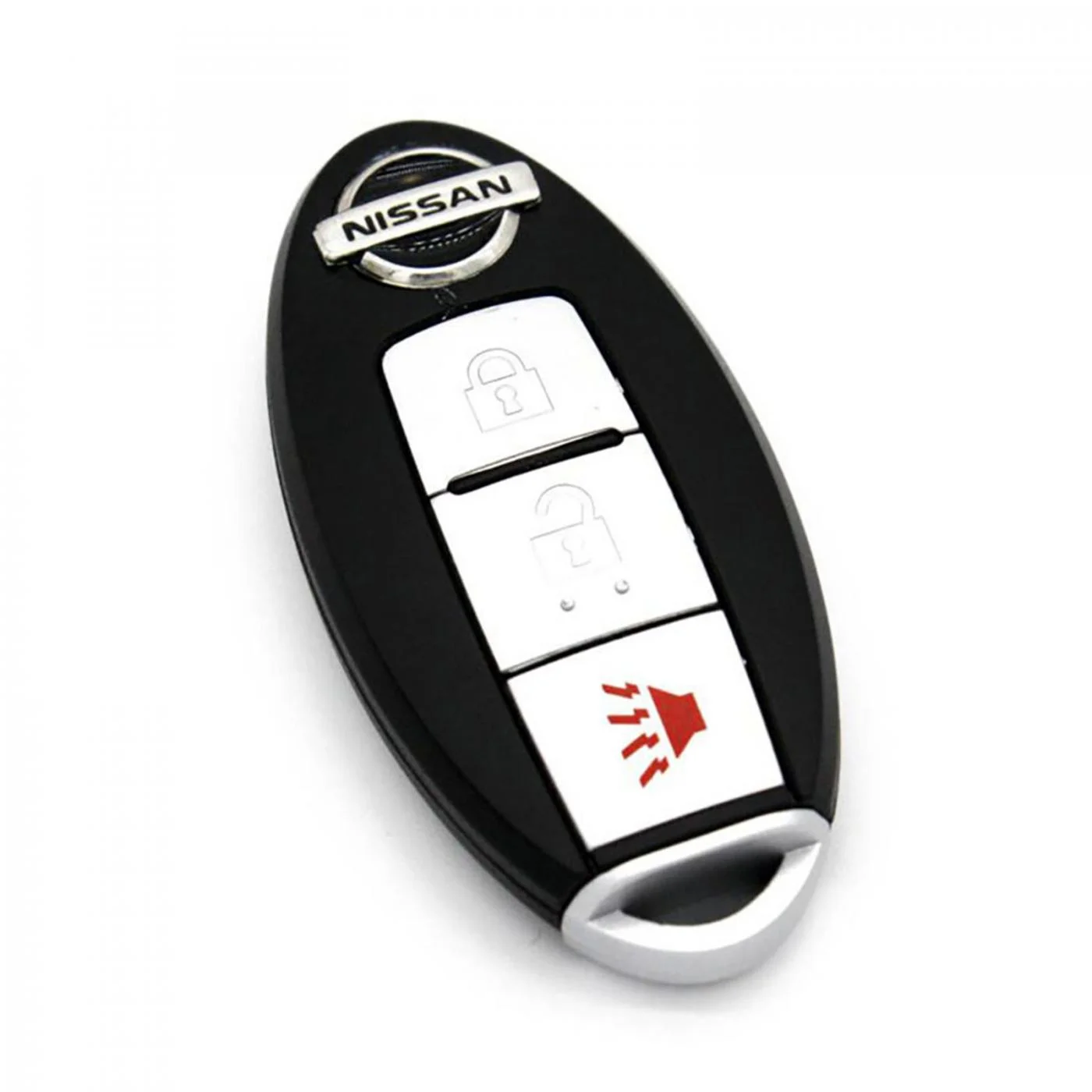 Флешка Пластиковая Автомобильный ключ Ниссан Nissan Car Key S58 черная 32 Гб - фото 4