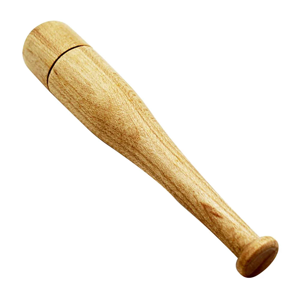 Флешка Деревянная Бейсбольная Бита Baseball Bat F68 бежевый 8 Гб