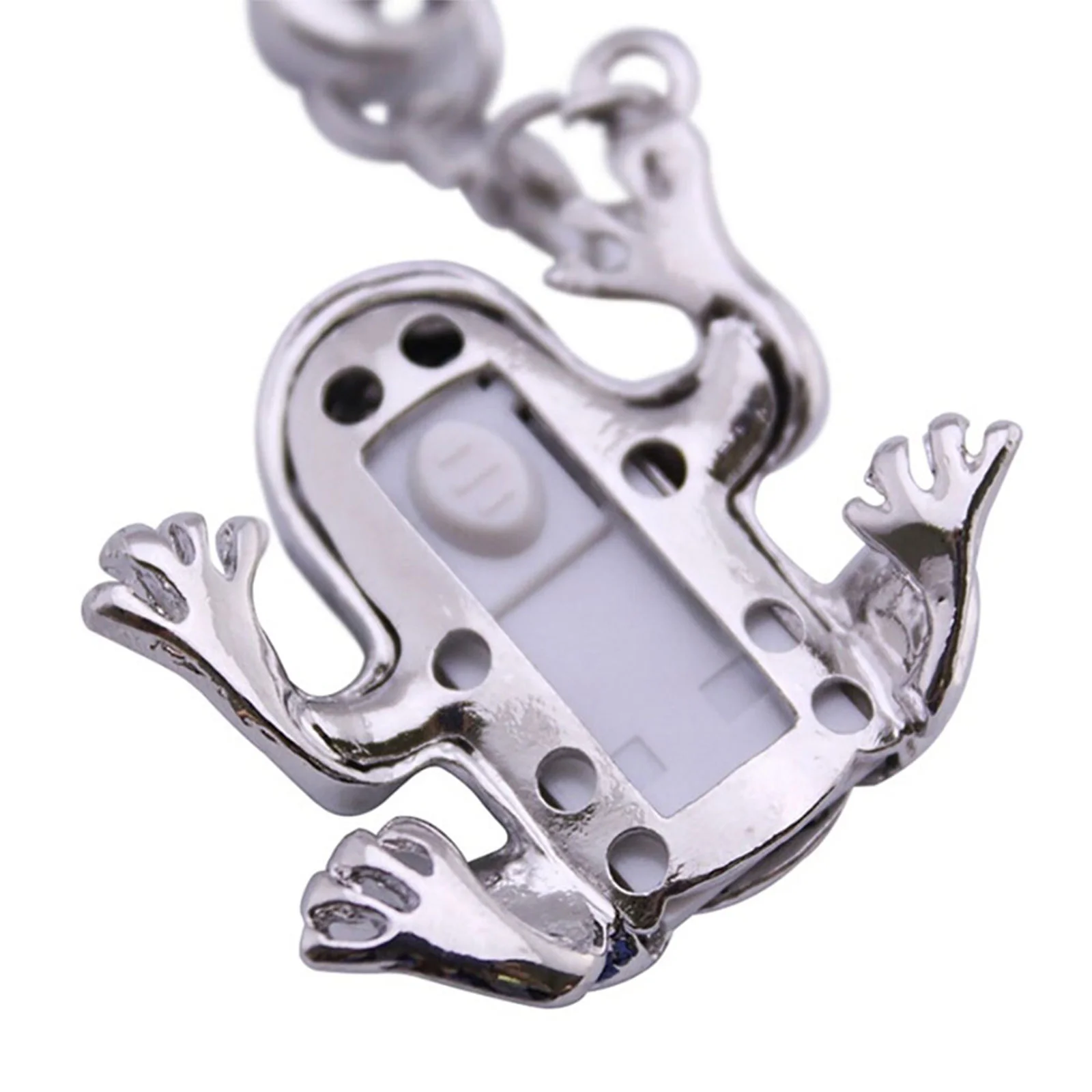 Флешка Металлическая Лягушка Cute Frog R76 зеленый 1 Гб - фото 8