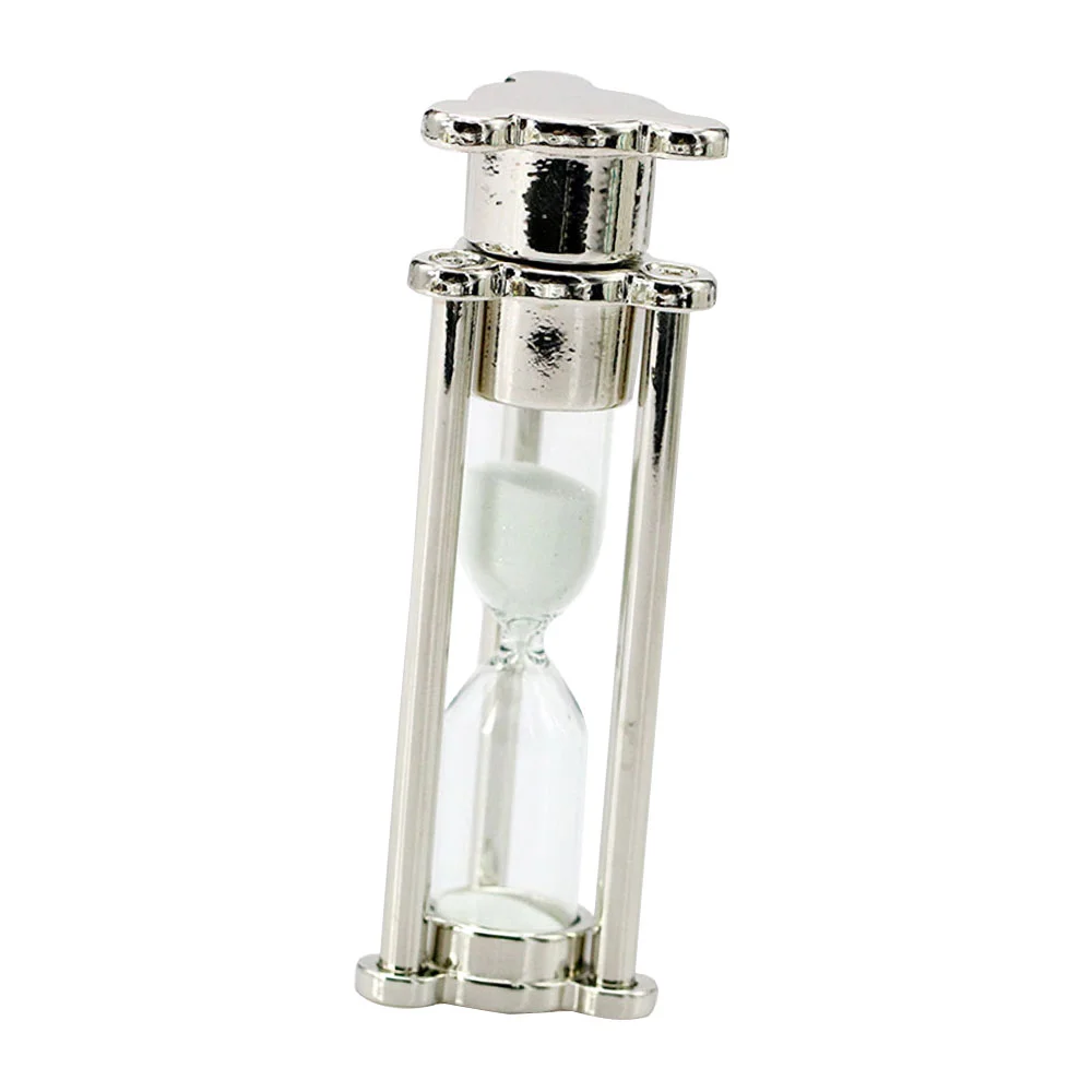 Флешка Стеклянные Песочные часы Hourglass W82 серебряный / белый 32 Гб - фото 7