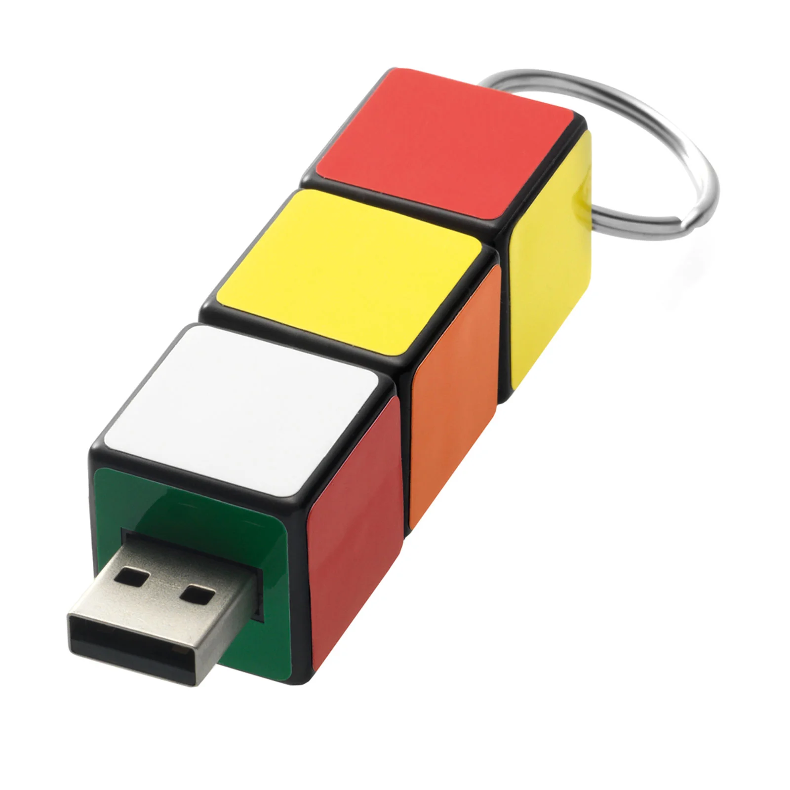 Флешка Пластиковая Кубирубикс Cubirubix S85 белый 16 Гб - фото 5