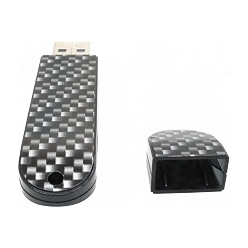 Флешка Карбоновая LuxMini 920 Carbon L88 черная 16 Гб - фото 2