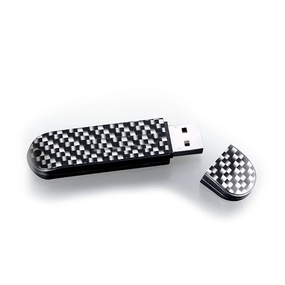 Флешка Карбоновая LuxMini 920 Carbon L88 черная 256 Гб - фото 5