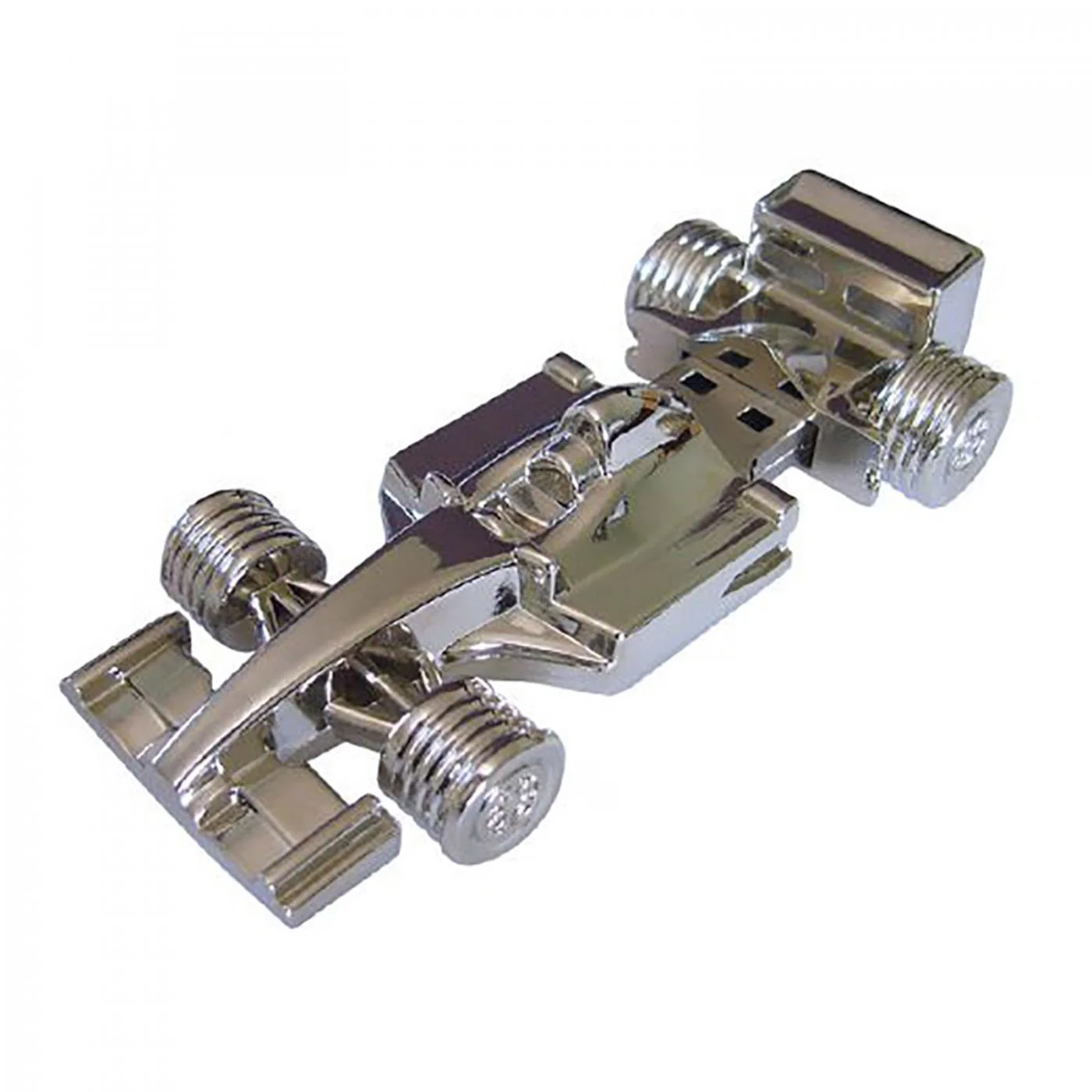 Флешка Металлическая Болид F1 Racing Car F1 R97 серебряный 256 Гб - фото 1