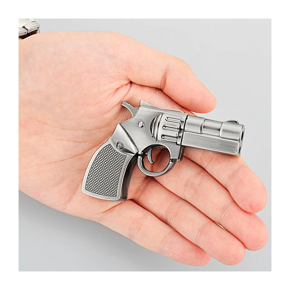 Флешка Металлическая Револьвер Revolver R98 черный 512 Гб - фото 5