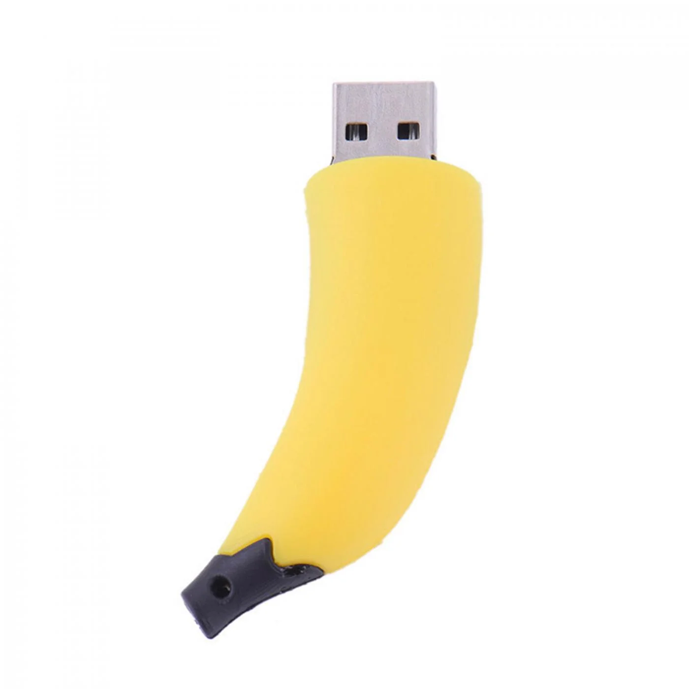 Флешка Резиновая Банан Banana Q103 желтый 64 Гб - фото 7