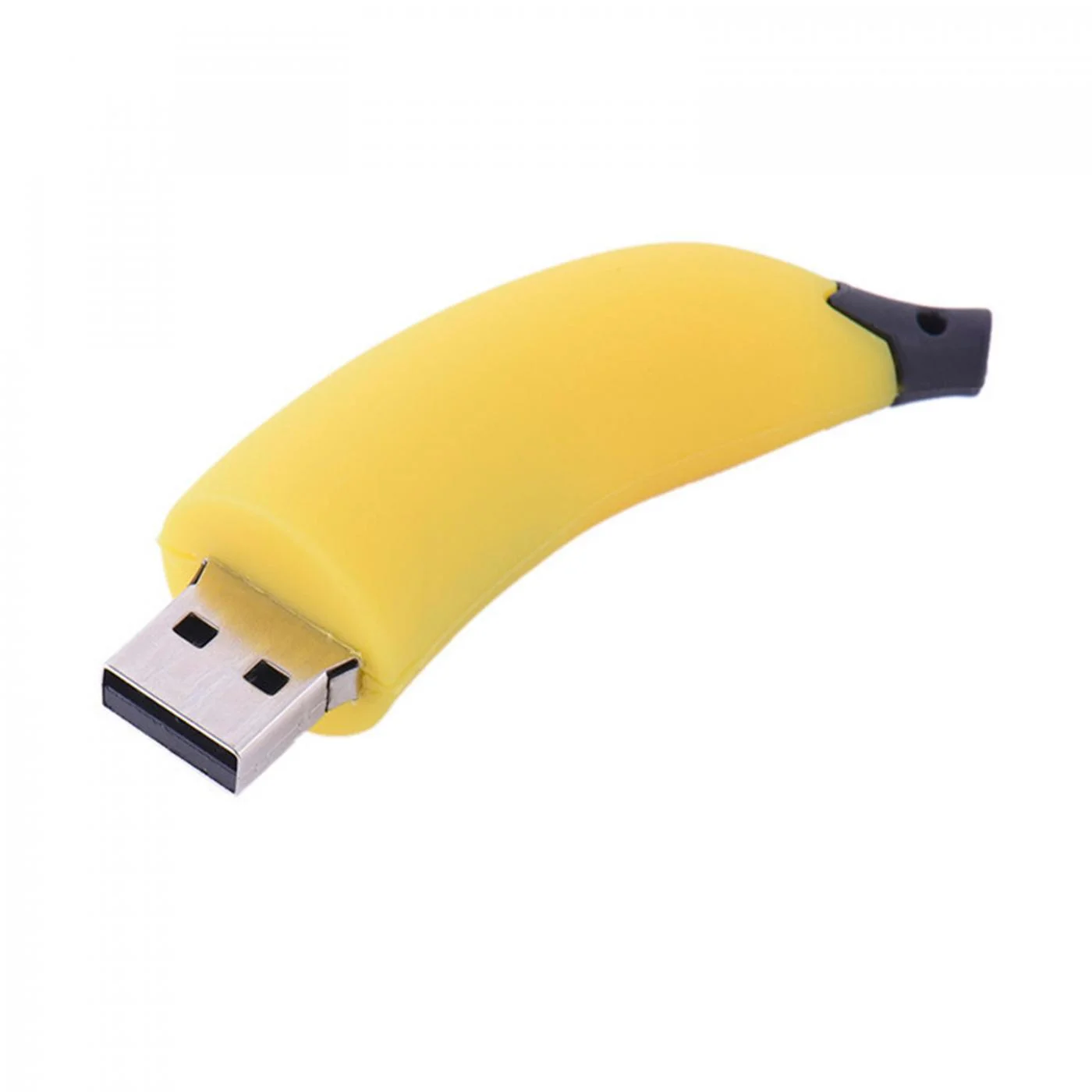 Флешка Резиновая Банан Banana Q103 желтый 128 Гб - фото 6