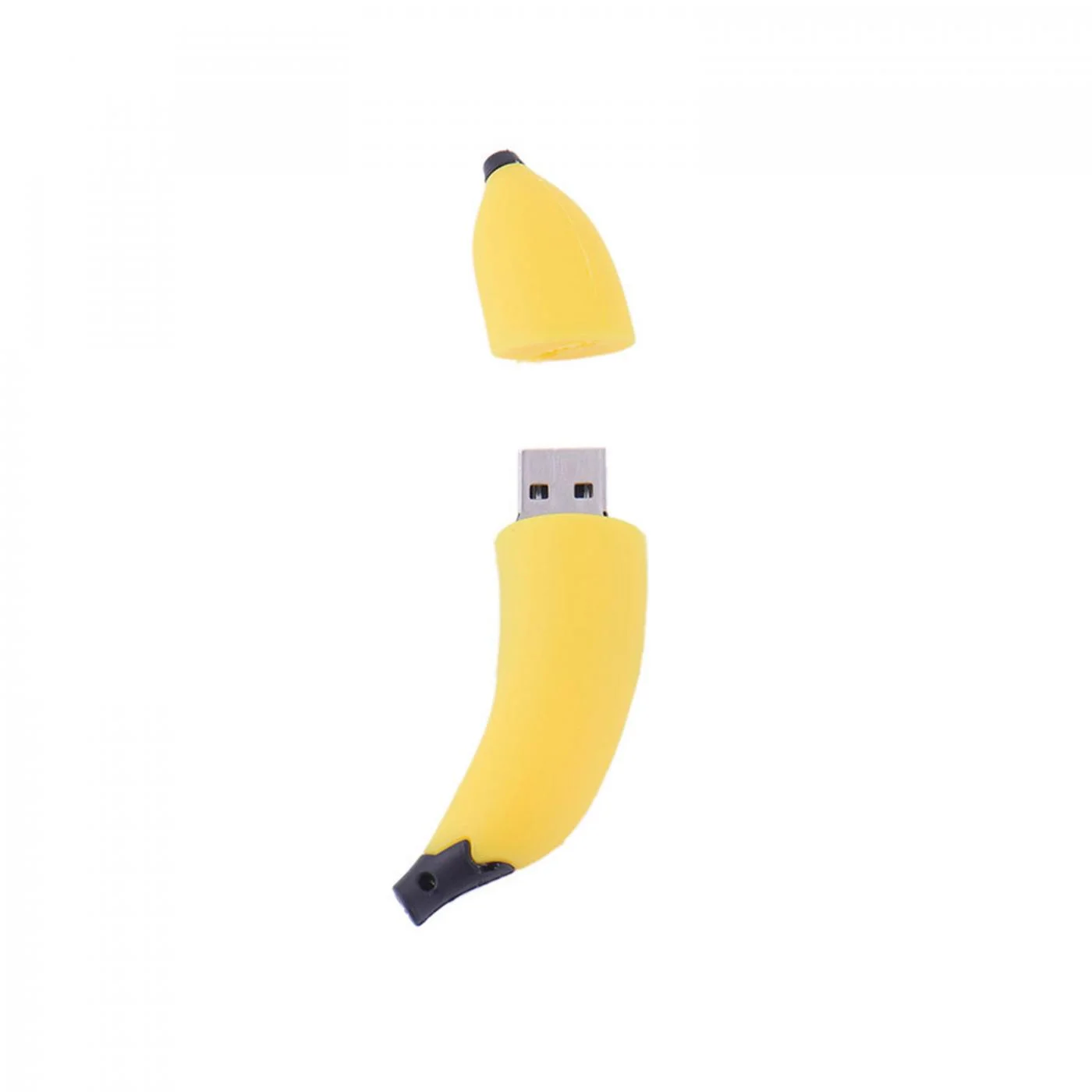 Флешка Резиновая Банан Banana Q103 желтый 512 Гб - фото 8