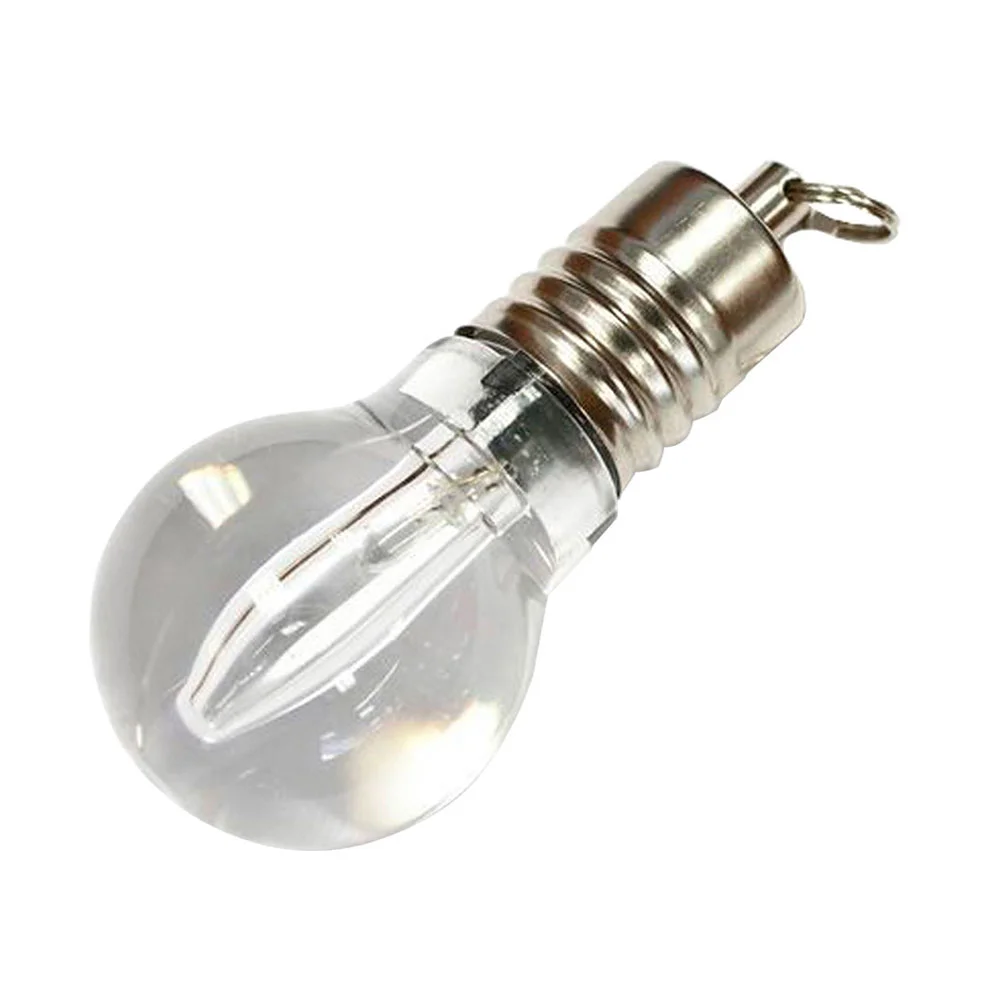 Флешка Стеклянная Лампочка Bulb W123 серебряный 256 Гб Прозрачный - фото 2