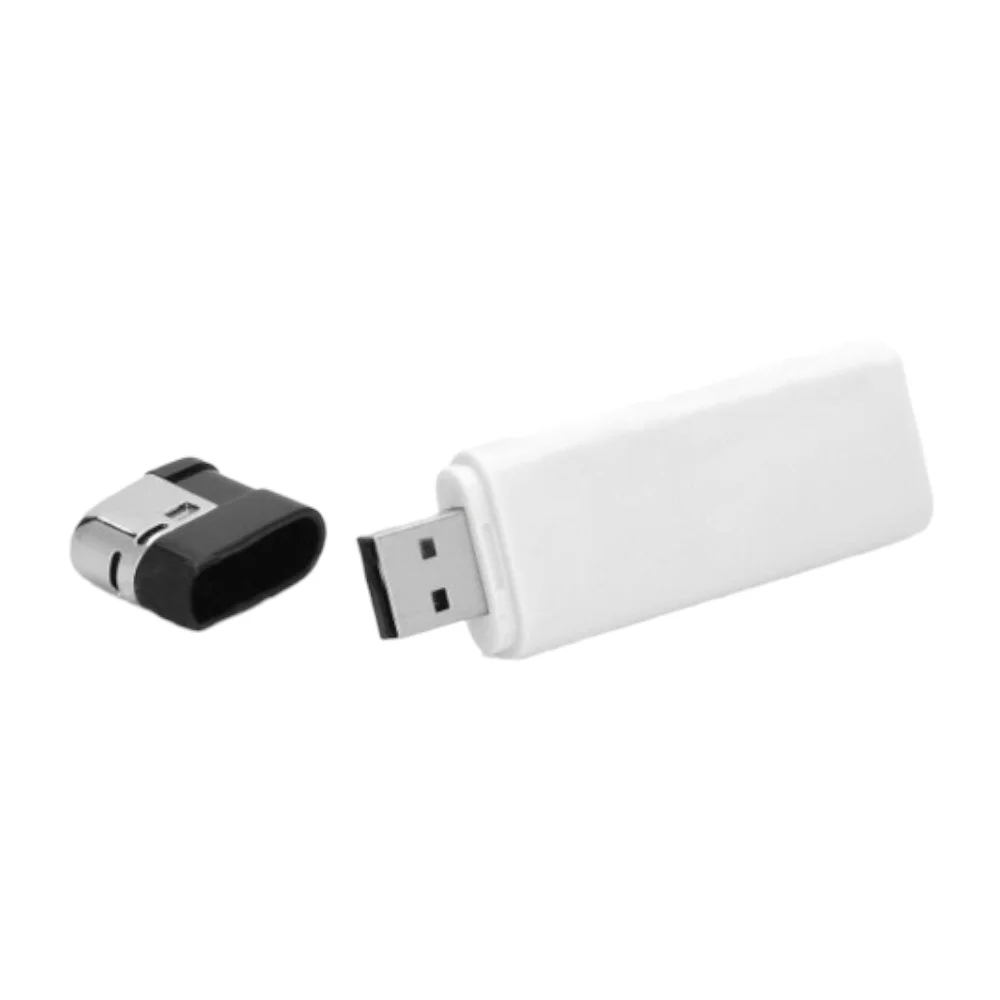 Флешка Пластиковая Зажигалка Lighter S124 белая 1 Гб - фото 3