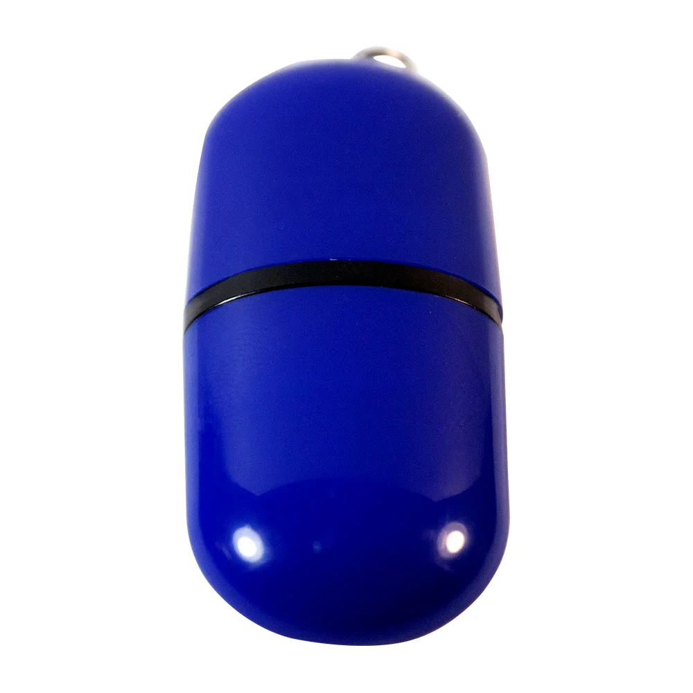 Флешка Пластиковая Капсула \Capsule\ S126 синий 4 Гб - фото 4