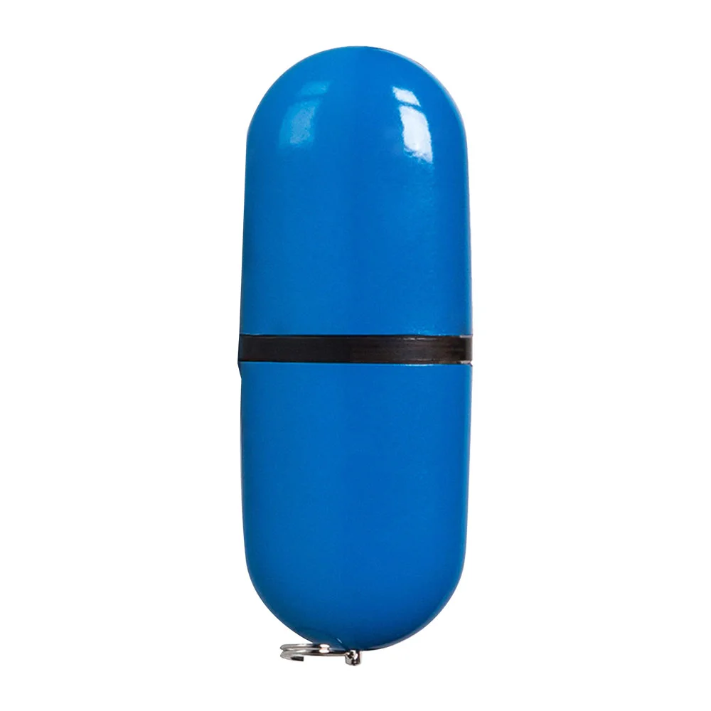 Флешка Пластиковая Капсула \Capsule\ S126 синий 4 Гб - фото 7