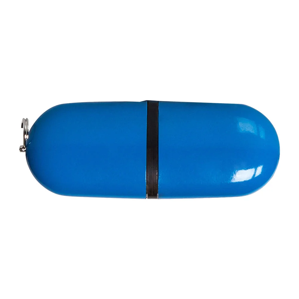 Флешка Пластиковая Капсула \Capsule\ S126 синий 4 Гб - фото 8