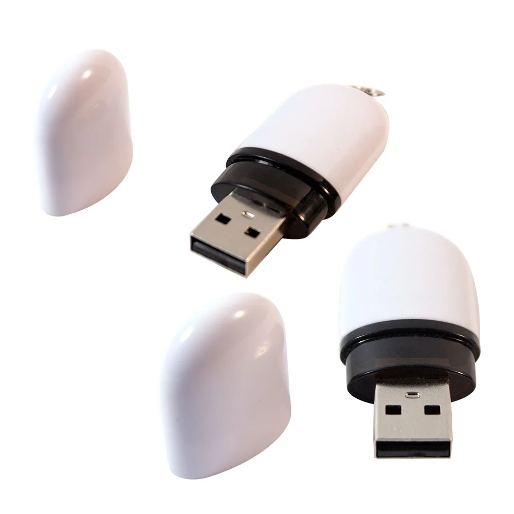 Флешка Пластиковая Капсула \Capsule\ S126 белый 4 Гб - фото 10