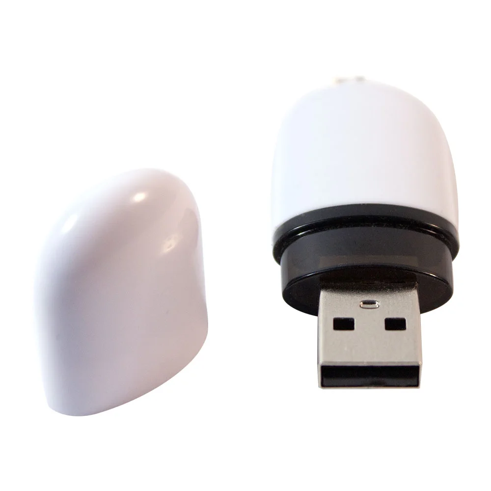 Флешка Пластиковая Капсула \Capsule\ S126 белый 4 Гб - фото 6