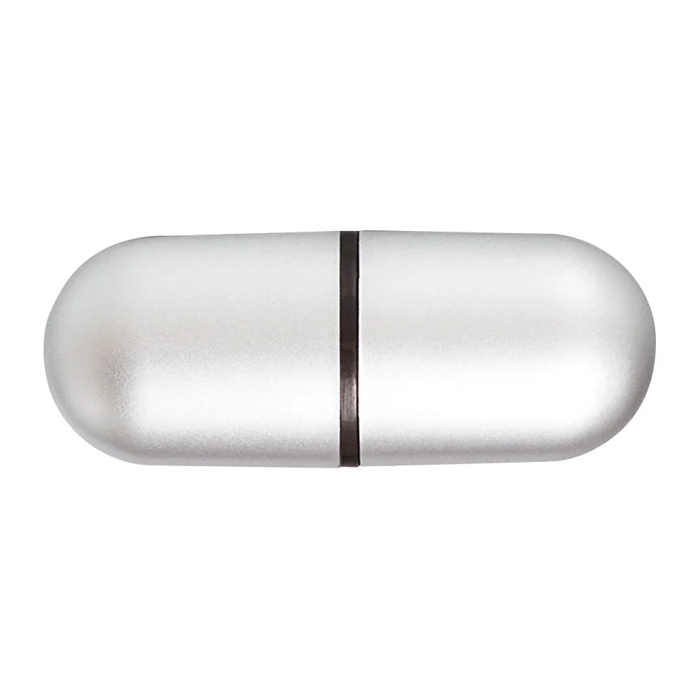 Флешка Пластиковая Капсула \Capsule\ S126 серебряный 4 Гб - фото 3