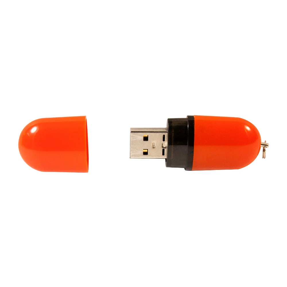 Флешка Пластиковая Капсула Capsule S126 красный 2 Гб - фото 6