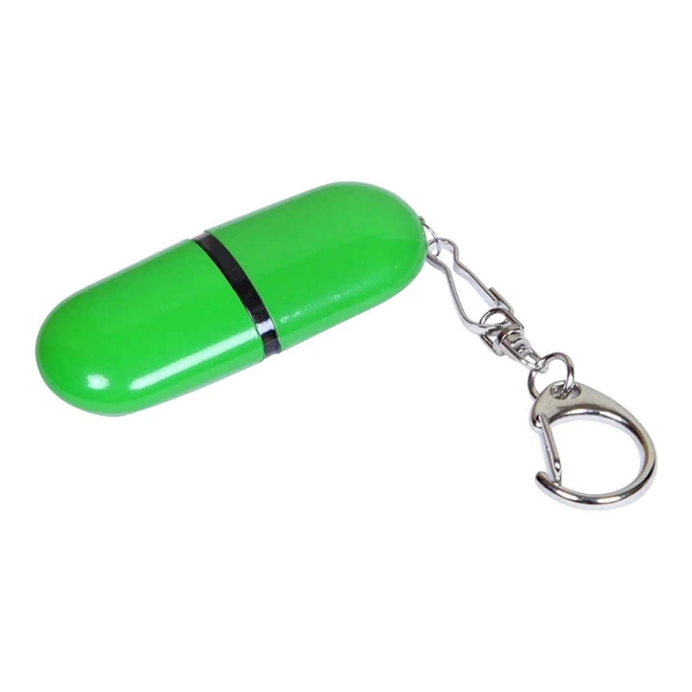 Флешка Пластиковая Капсула \Capsule\ S126 зеленый 1 Гб - фото 3