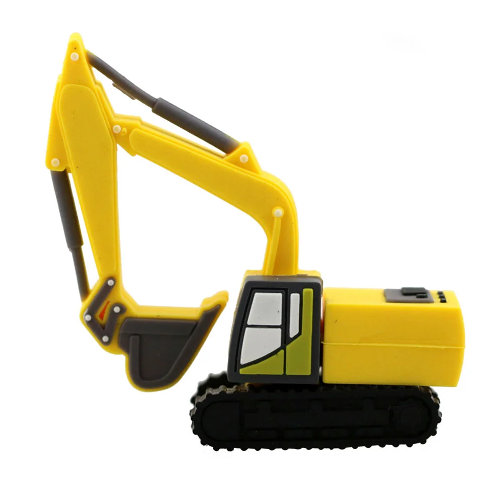 Флешка Резиновая Экскаватор Excavator Q133 - фото 2