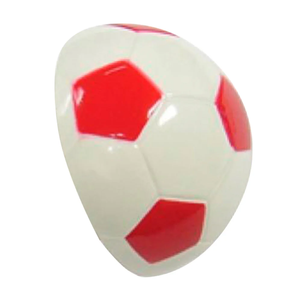 Флешка Пластиковая Футбольный Мяч \Soccer Ball\ S140 белый / красный 8 Гб - фото 3