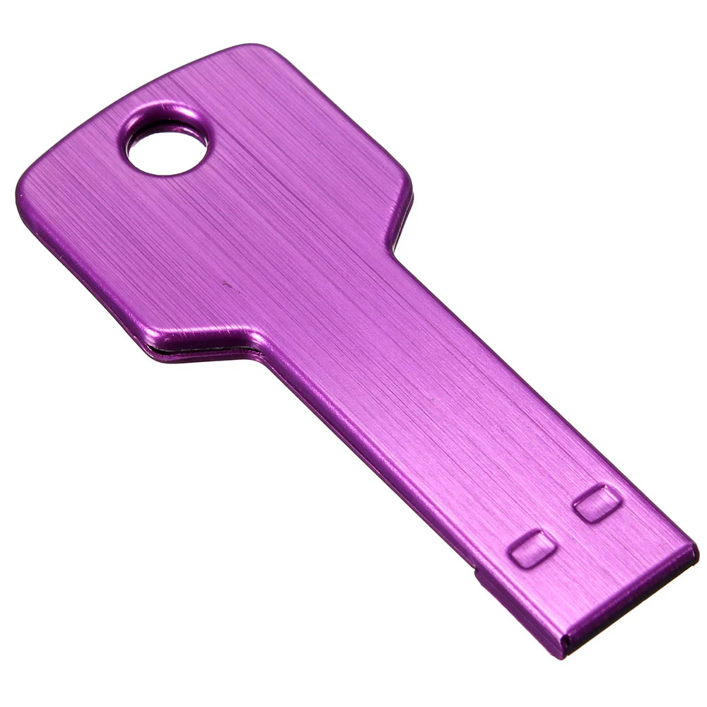 Флешка Металлическая Ключ Key R145 фиолетовый 512 Гб - фото 2