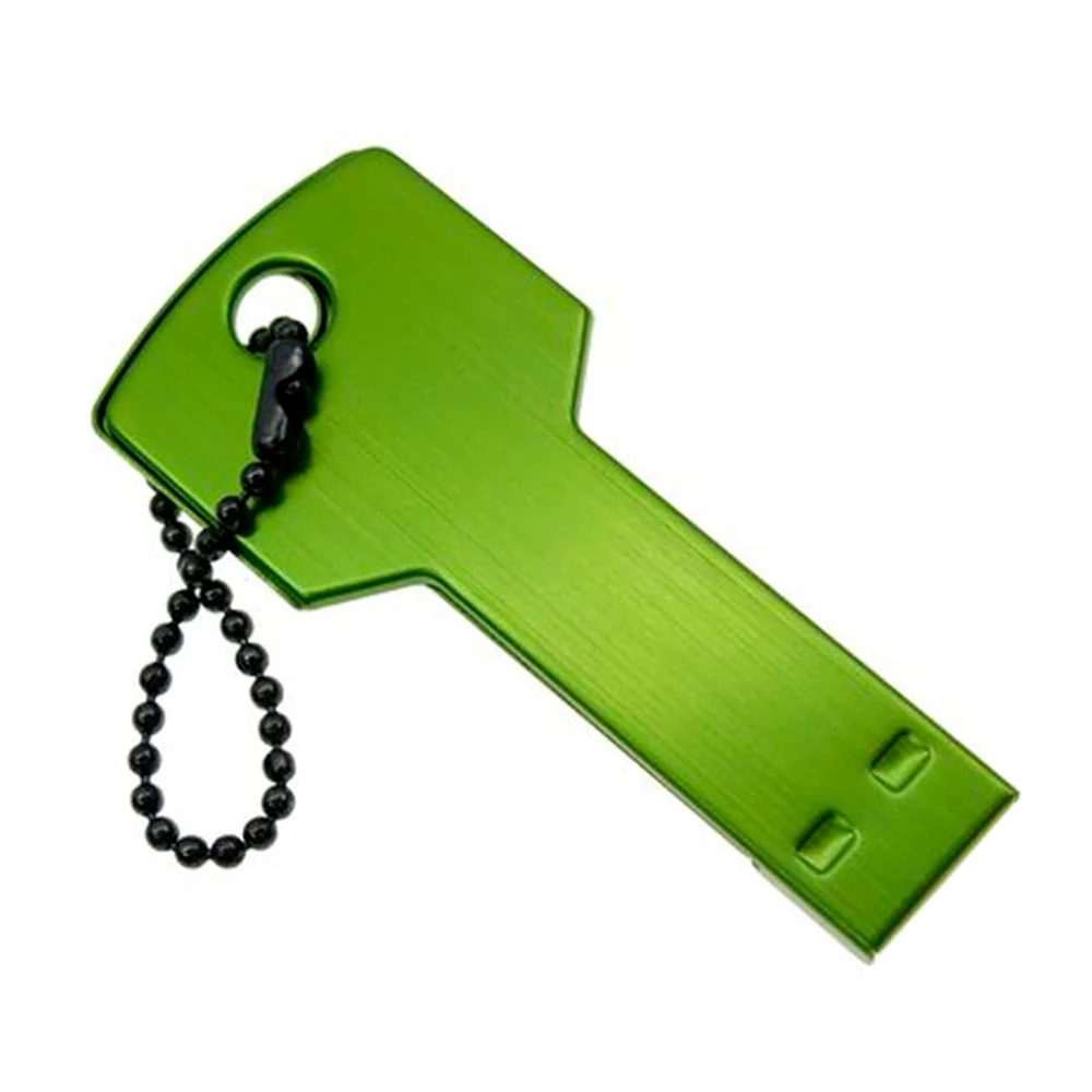 Флешка Металлическая Ключ Key R145 салатовый 16 Гб - фото 4