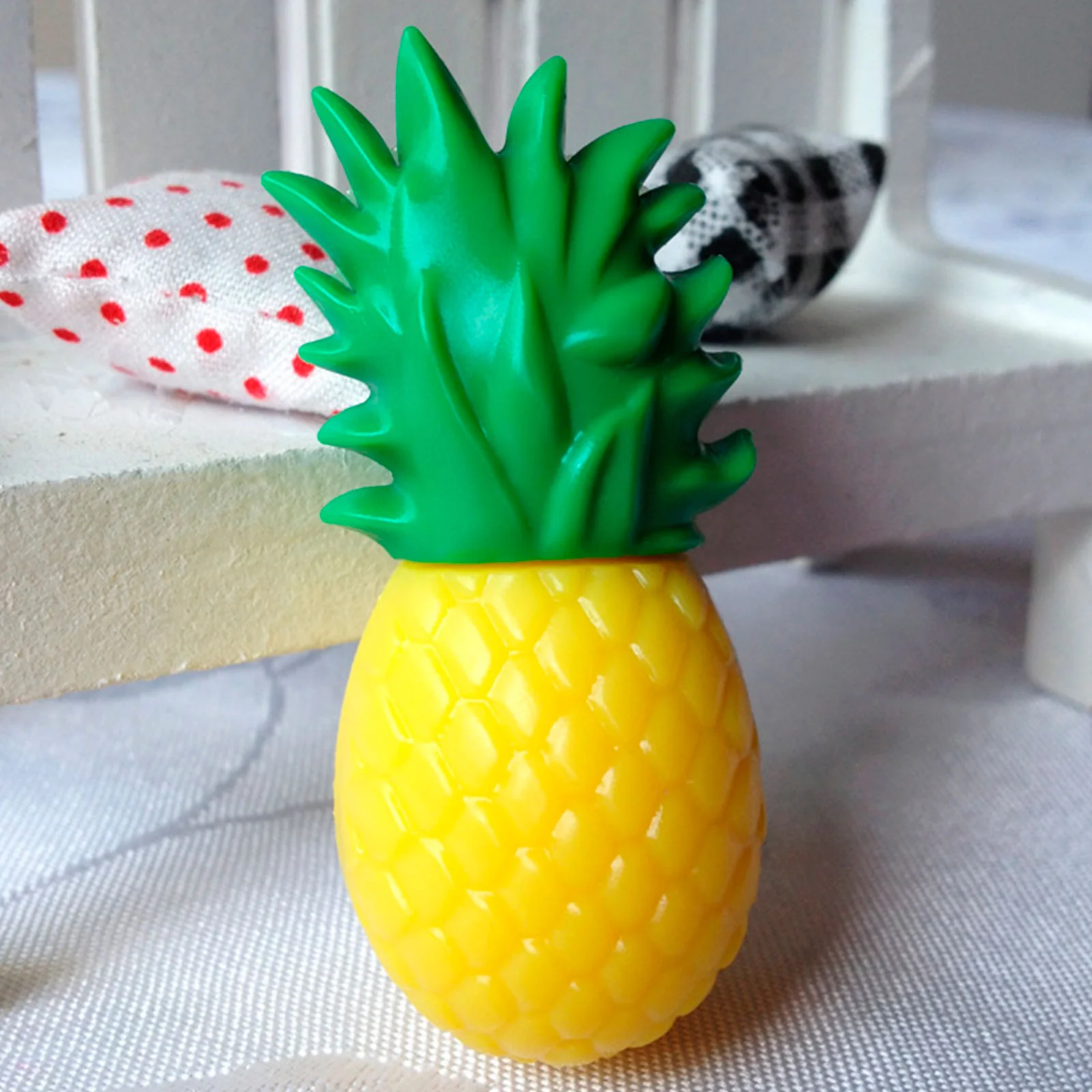 Флешка Резиновая Ананас Pineapple Q146 желтый 128 Гб - фото 10