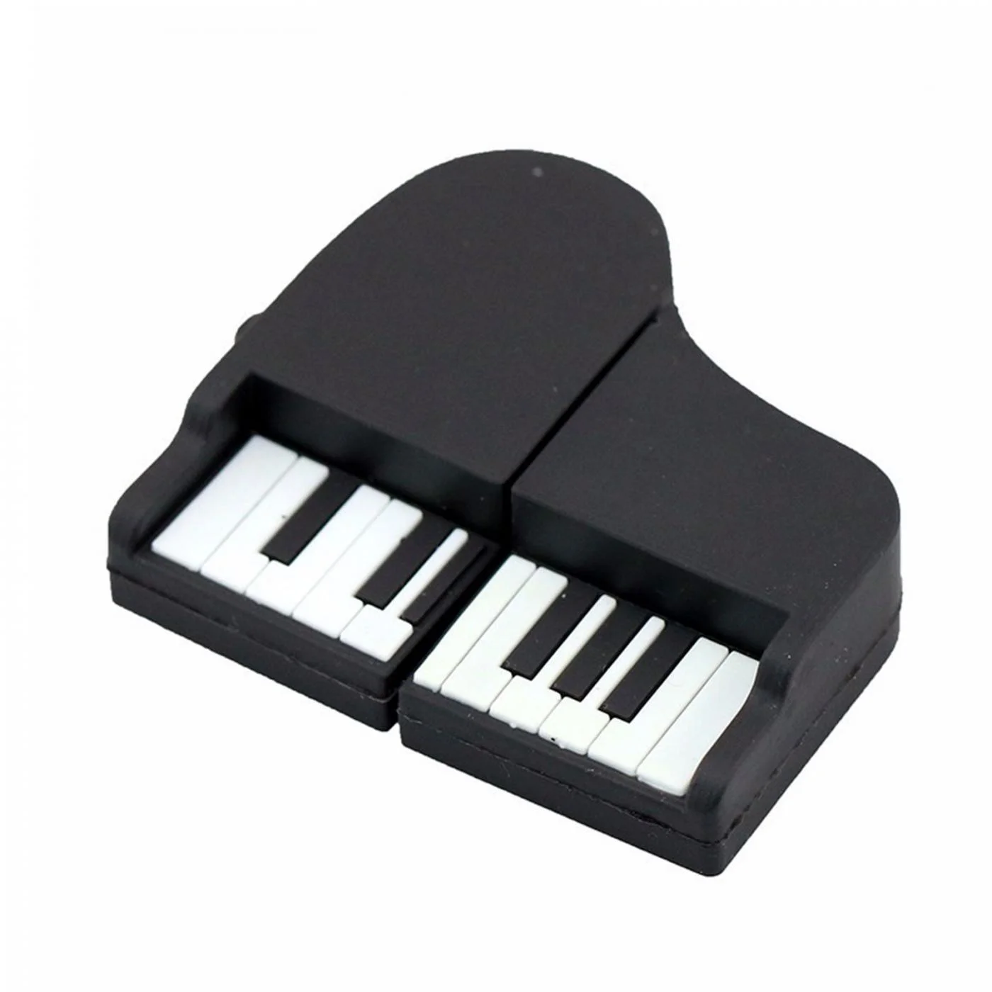 Флешка Резиновая Рояль Grand Piano Q150 черный 8 Гб Белый - фото 3