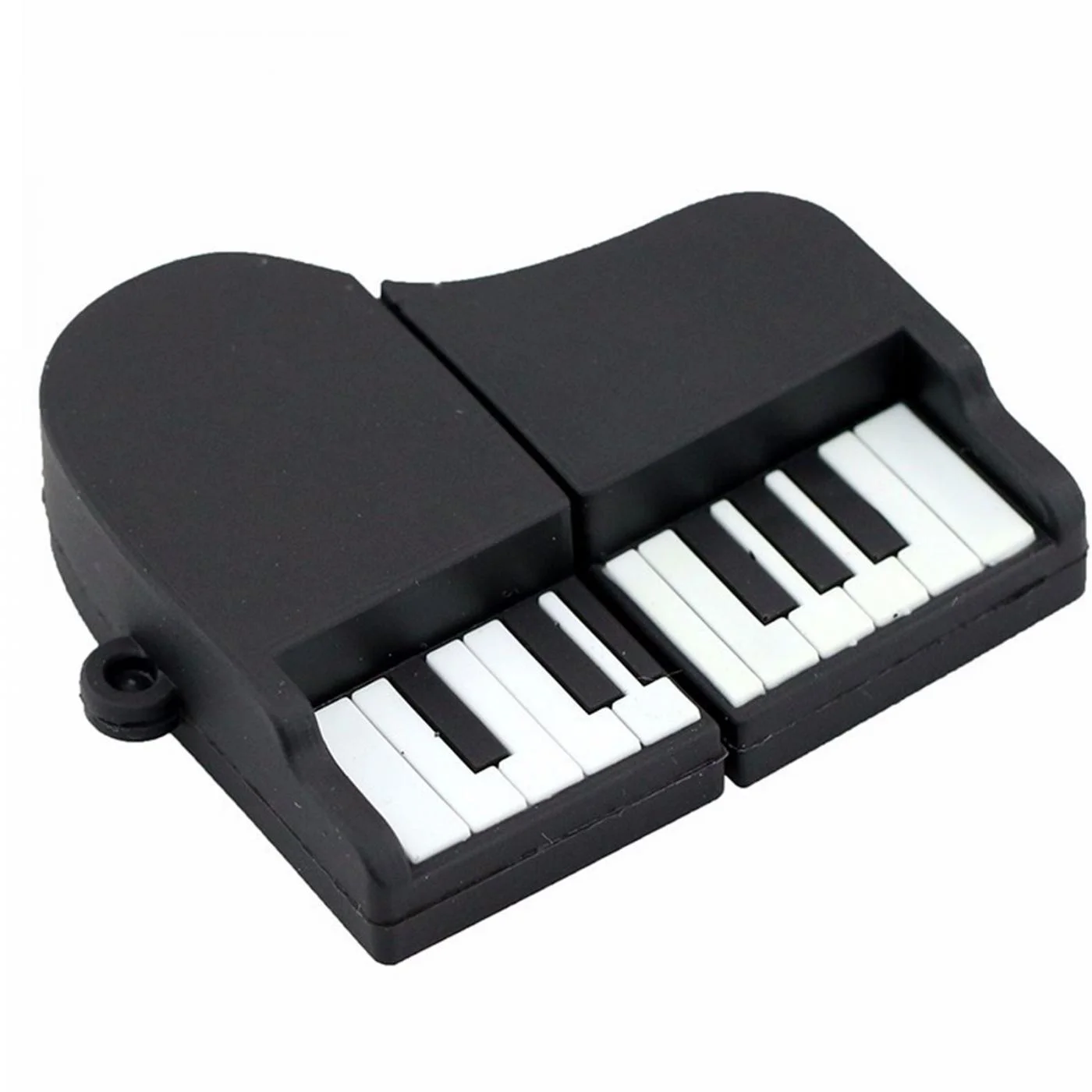 Флешка Резиновая Рояль Grand Piano Q150 черный 32 Гб Белый - фото 1