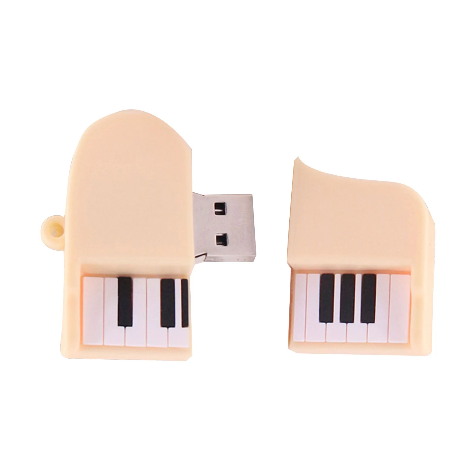 Флешка Резиновая Рояль "Grand Piano" Q150 бежевый 256 Гб - фото 2