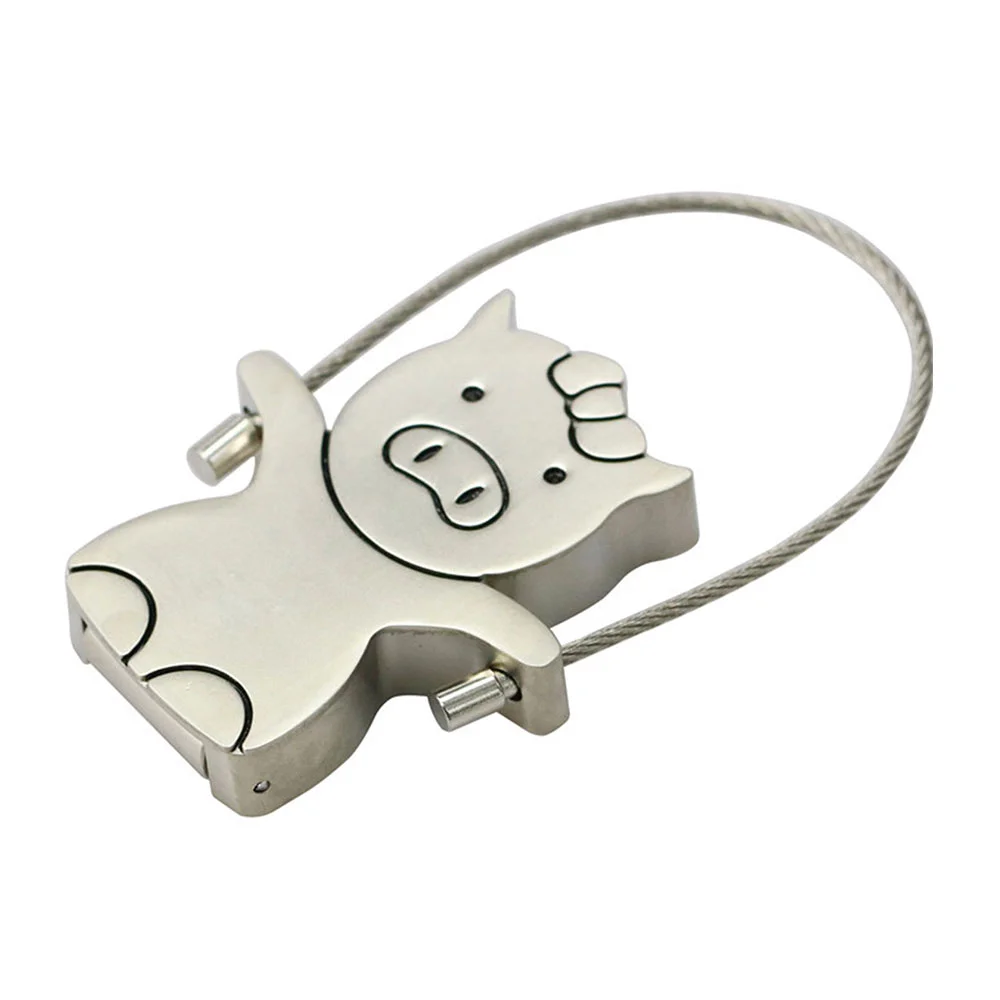 Флешка Металлическая Свинка Вуди Woody Pig R158 девочка серебряная 128 Гб - фото 3
